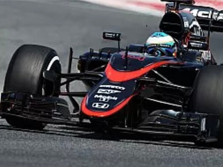 Mp4-30 McLaren Honda Formula One Team Official Merchandise Team Cap Black/White - Pit-Lane Motorsport