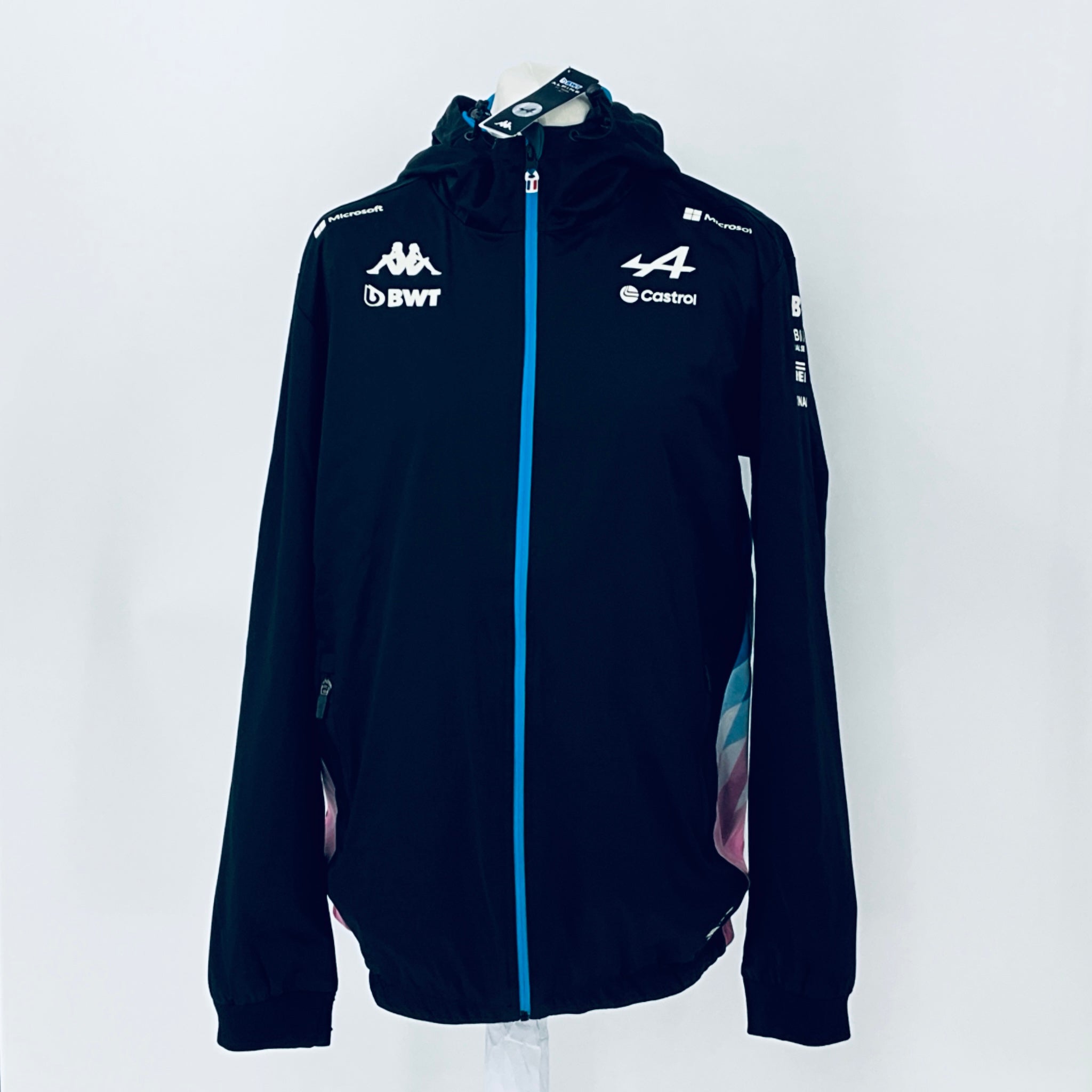2024 BWT Alpine F1 Team Kappa Pit Crew Team Issue Race Day Hooded
