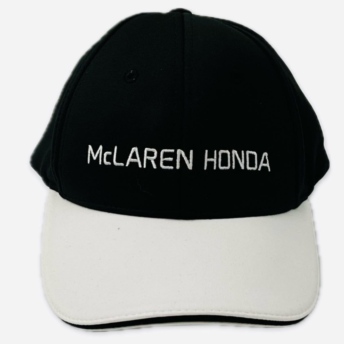 Mp4-30 McLaren Honda Formula One Team Official Merchandise Team Cap Black/White - Pit-Lane Motorsport