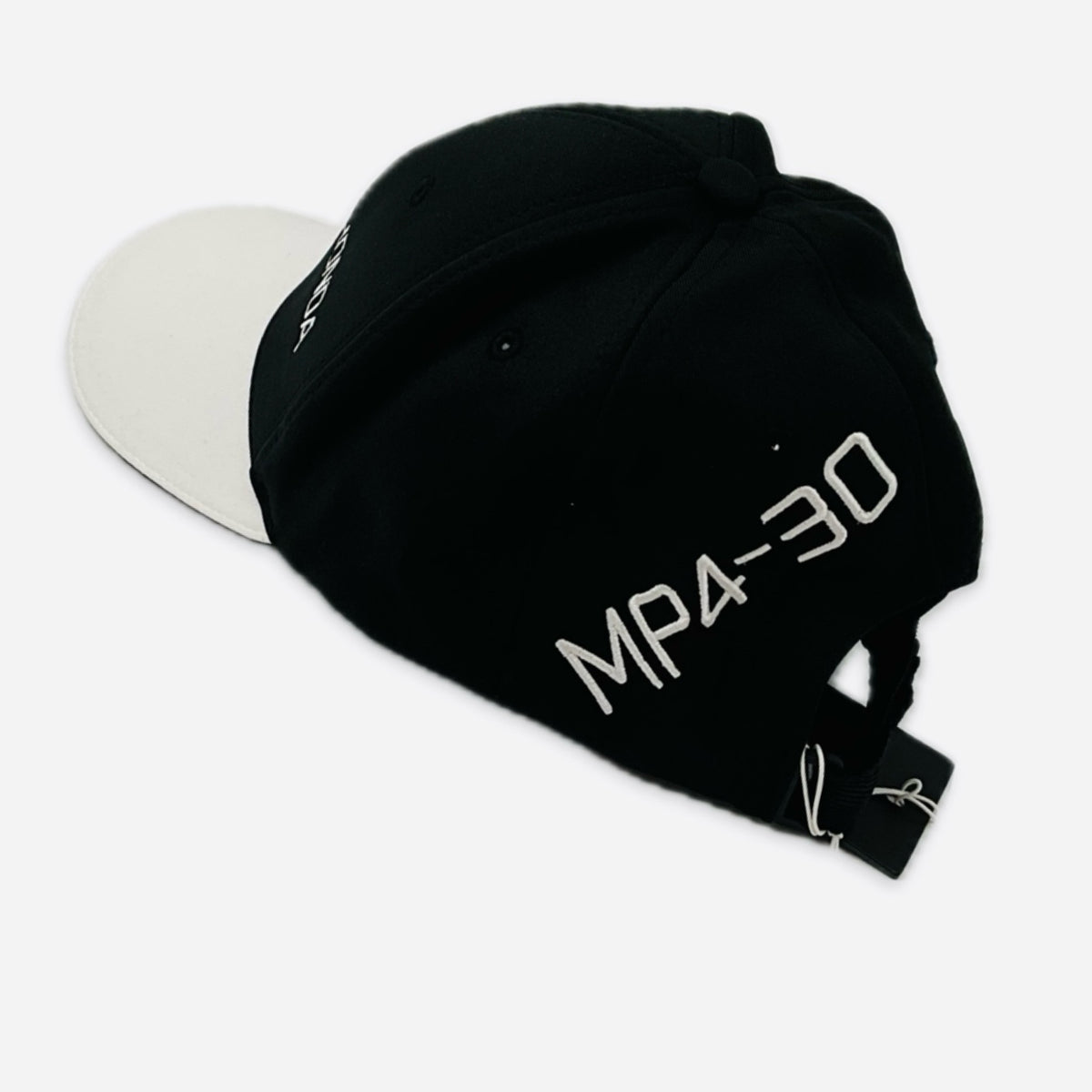 Mp4-30 McLaren Honda Formula One Team Official Merchandise Team Cap Black/White - Pit-Lane Motorsport