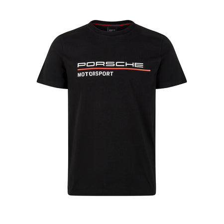 Porsche Motorsport Official Team Merchandise T-shirt - Black - 2019/20 - Pit-Lane Motorsport