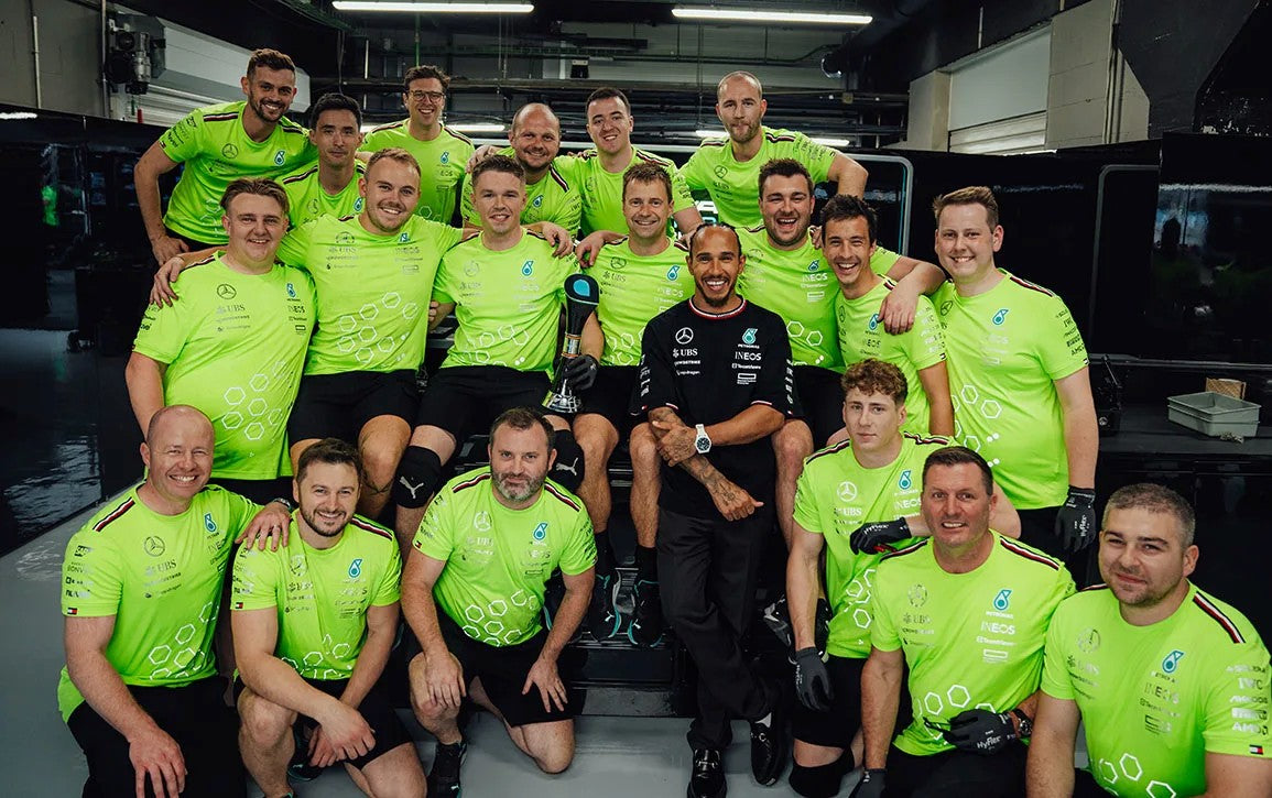 The Use of Hi-Vis set up t-shirts in F1 - From safety to high fashion