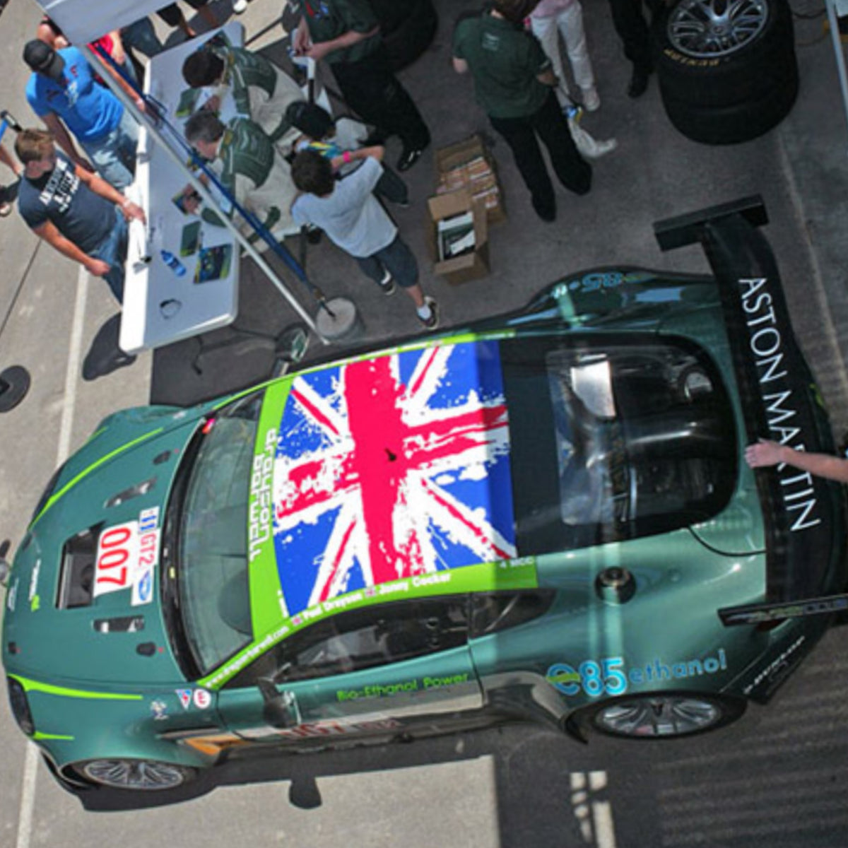 Drayson Racing Logo Women's Drayson Racing Aston Martin Racing Aston Martin GT1 American L ...