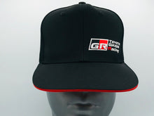 Load image into Gallery viewer, Black Flat Peak Toyota Gazoo Racing Team Official Merchandise