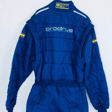 Prodrive Blue WRC Team OMP FIA Standard 8856-2000 Race Suit Brand New - Pit-Lane Motorsport