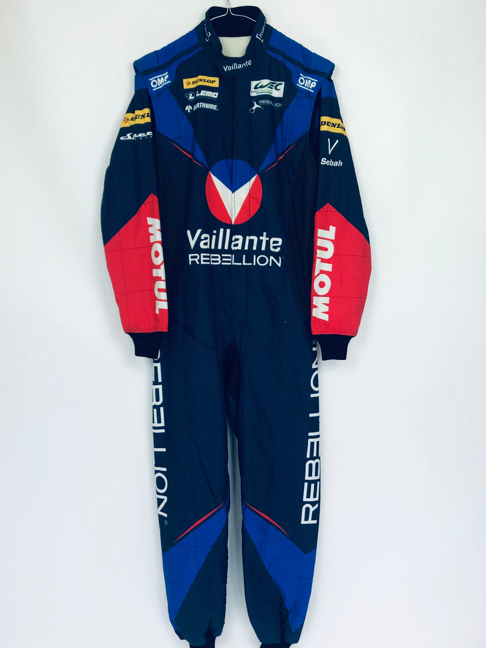 Rebellion Vaillante Racing t Le Mans Team 2017 Light Weight Team Issue OMP 3-Layer FIA Standard 8856 Race Suit - Pit-Lane Motorsport