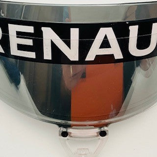 Nico Hulkenberg Renault F1 Team 2019 Race Used Visor with tare Off Strips-Mirror Tinted-Small Window