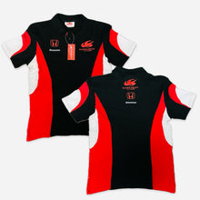 Load image into Gallery viewer, Super Aguri Formula One Team Official Team Issue Polo Shirt-Black