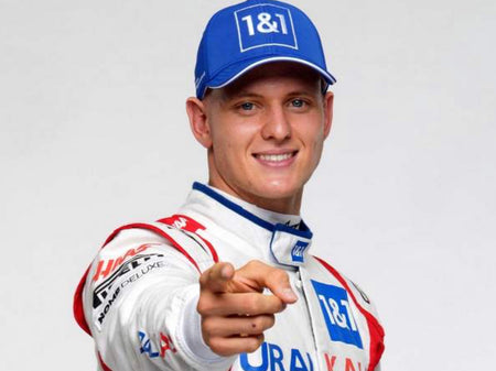 Mick Schumacher Hand Signed Haas F1 Formula One Team- Team Cap - Pit-Lane Motorsport