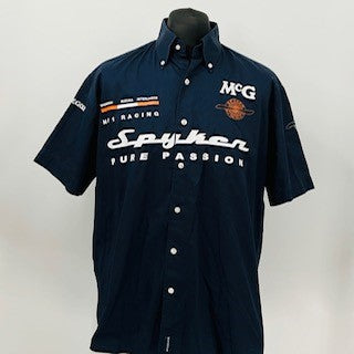 Spyker MF1  2006 Formula One Team issue Pir Crew Race Day Shirt-Blue