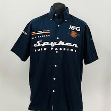 Load image into Gallery viewer, Spyker MF1  2006 Formula One Team issue Pir Crew Race Day Shirt-Blue