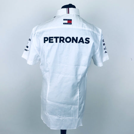 2021 Mercedes AMG Petronas Formula One Team Issue Tommy Hilfiger Managers Shirt. - Pit-Lane Motorsport