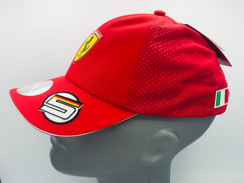 Scuderia Ferrari 2019 F1™ Sebastian Vettel Baseball Cap Red - Pit-Lane Motorsport