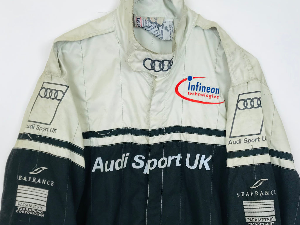 1999 Audi Sport UK Le Mans Team 24 Hour Race Used Mechanics Pit Crew  Stand 21 Suit.