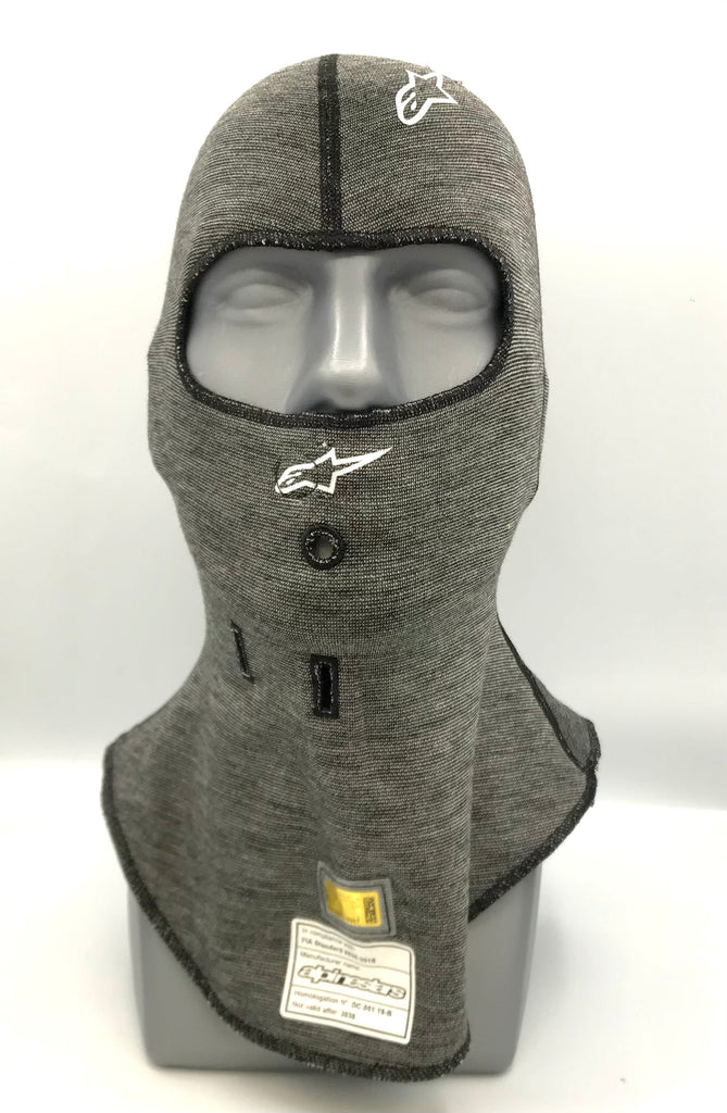 2020 Esteban Ocon Dark Grey Race Used Renault F1 Team Alpinestars Nomex Balaclava