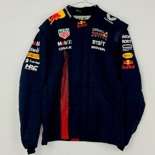 Team Issued Used 2023 Red Bull Racing F1 Team Puma Pit Crew Refuellers Suit