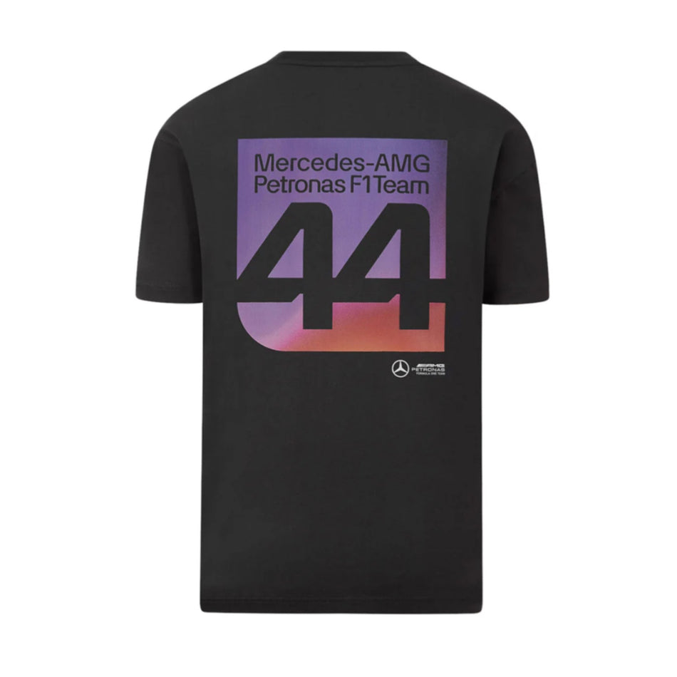 2024 Lewis Hamilton Mercedes AMG F1 Team Special Edition US Grand Prix T-shirt-Black