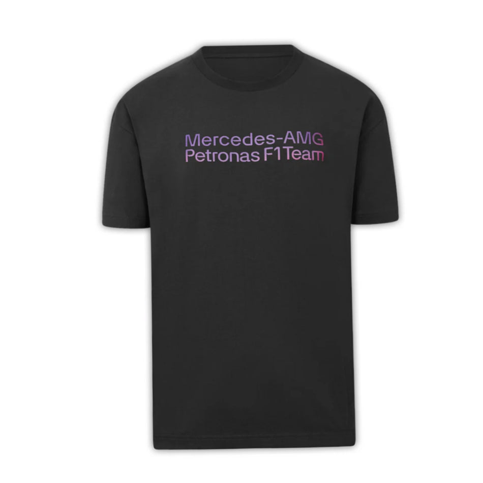 2024 Lewis Hamilton Mercedes AMG F1 Team Special Edition US Grand Prix T-shirt-Black