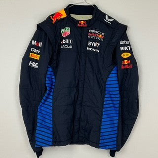 Team Issued Used 2024 Red Bull Racing F1 Team Sparco Pit Crew Refuellers Suit