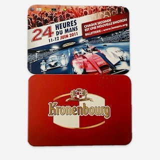 24 Hours Du Mans 2011 Official Event Kromembourg Beer Mat