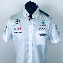 Load image into Gallery viewer, 2021 Mercedes AMG Petronas Formula One Team Issue Tommy Hilfiger Managers Shirt.