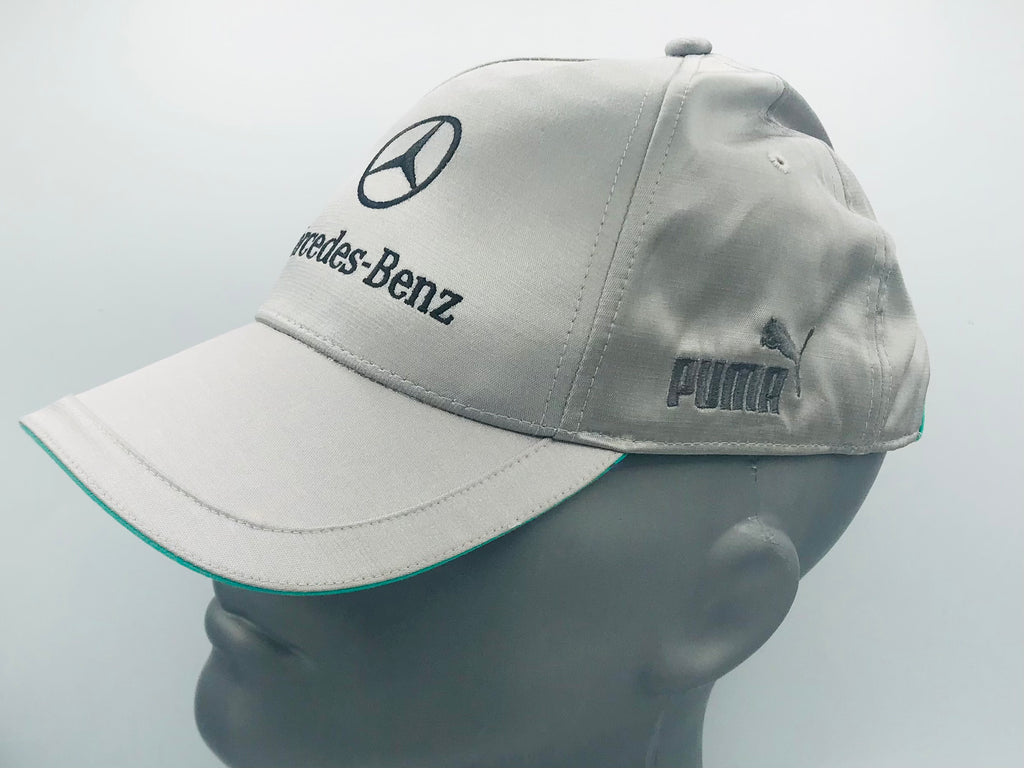 Mercedes AMG Petronas Motorsport Formula One Team Puma Silver - Team Cap Brand New Official Merchandise