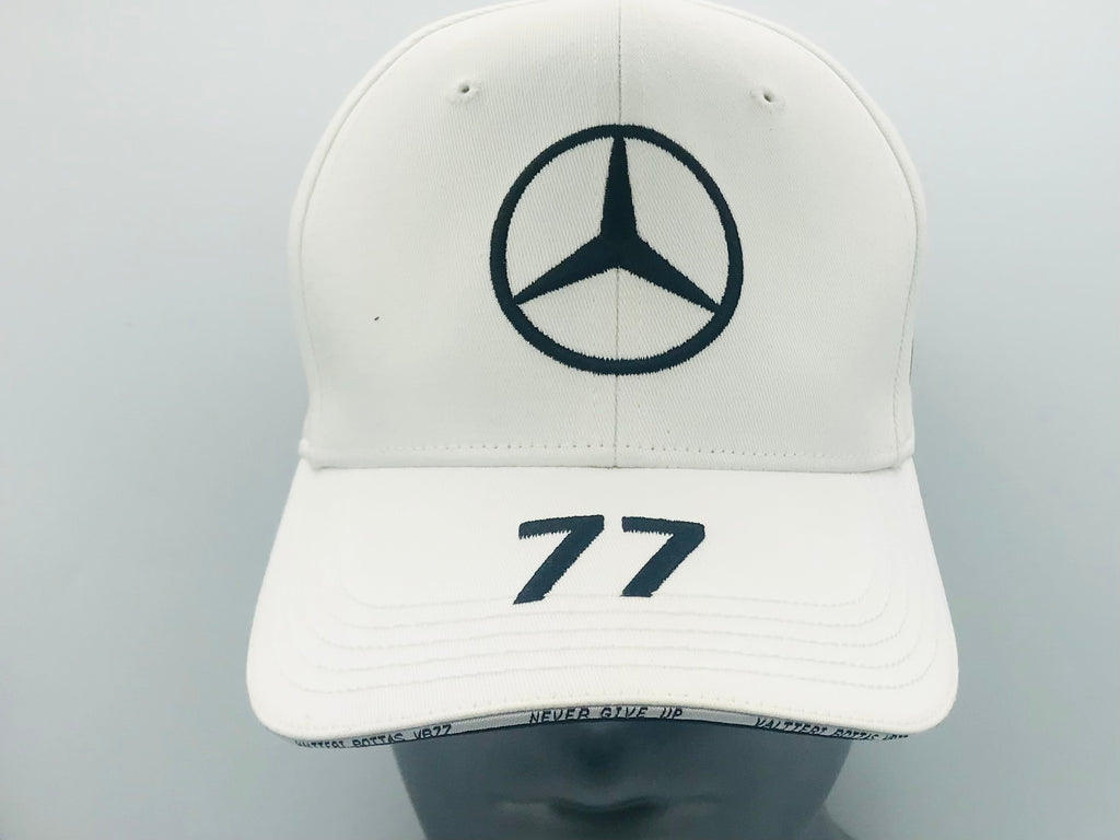 #77 Valtteri Bottas Mercedes AMG Petronas Motorsport Formula One Team- Team-Drivers Cap Brand New Official Merchandise