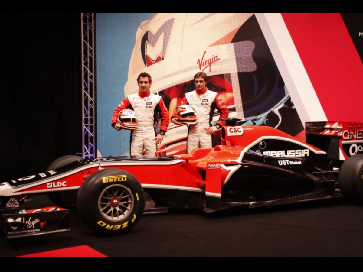 Virgin Racing Formula One Team- Team-Team Cap Full tilt Poker-Brand New Official Merchandise - Pit-Lane Motorsport