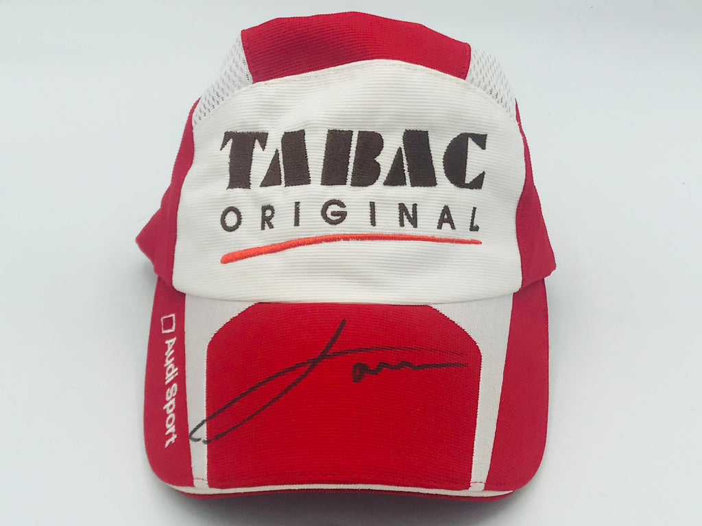 Oliver Jarvis Personal Audi Sport DTM Cap Hand Signed