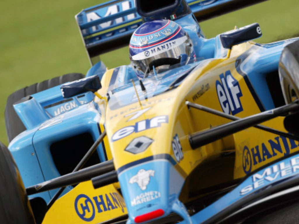 Jarno Trulli Hand Signed Renault F1 Formula One Team- Drivers Cap