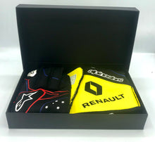 Load image into Gallery viewer, 2020 Daniel Ricciardo Race Used Renault F1 Team Alpinestars Gloves