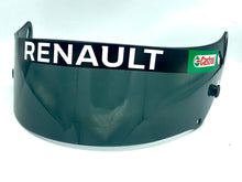 Load image into Gallery viewer, 2020Esteban Ocon Renault F1 Team Light Tinted Race Used Visor