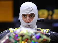 Load image into Gallery viewer, 2020 Daniel Ricciardo Race Used Renault F1 Team Alpinestars Nomex Balaclava
