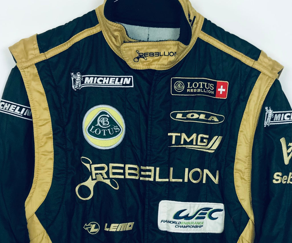 Lotus Rebellion Racing Le Mans Team 2012 Team Issue OMP 3-Layer FIA Standard 8856 Race Suit