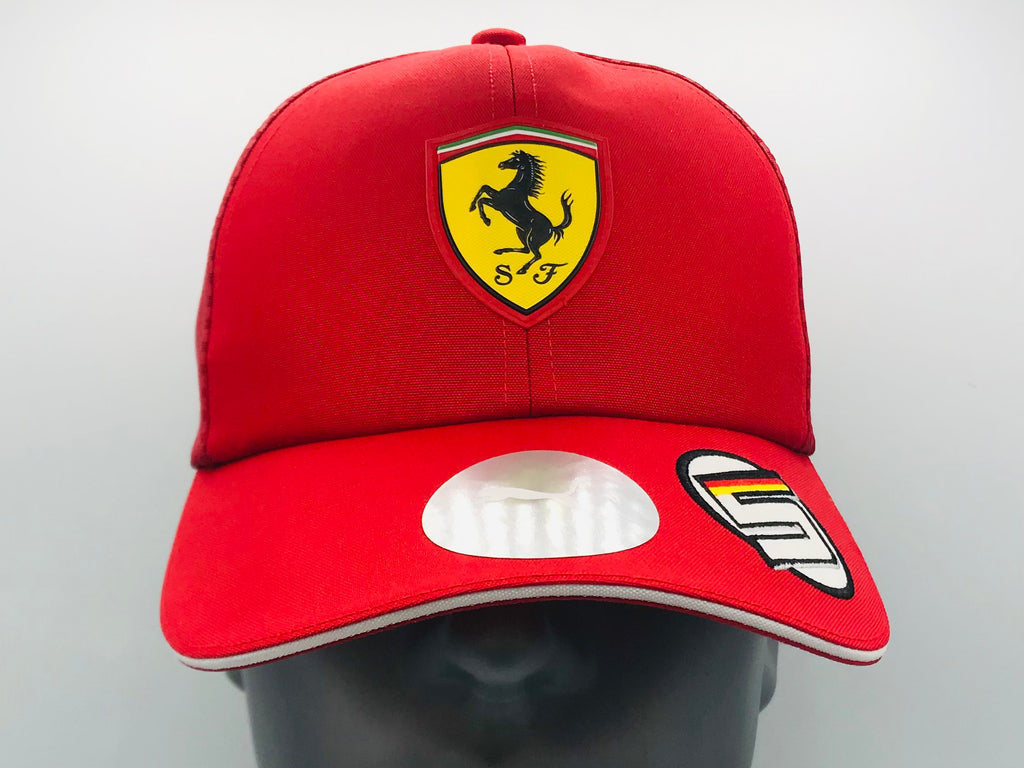 Scuderia Ferrari 2019 F1™ Sebastian Vettel Baseball Cap Red - Pit-Lane Motorsport