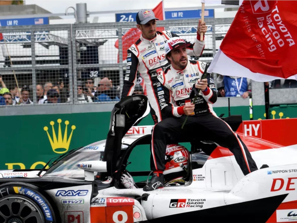 #8 Alonso-Buemi-Nakajima Toyota Gazoo Racing Team Le Mans Cap WEC Toyota Hybrid Official Merchandise