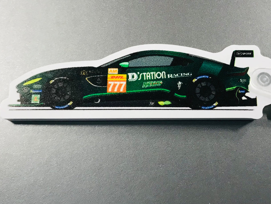 D'Station Racing Aston Martin Vantage AMR GTE 777 Key Ring - Pit-Lane Motorsport