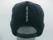 Load image into Gallery viewer, McLaren  Formula One Team- Black Flat Peak Team Cap Brand New Official Merchandise