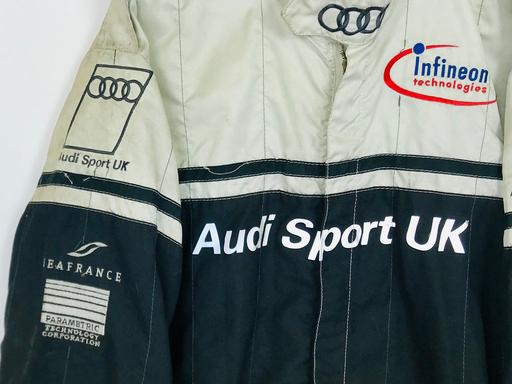 1999 Audi Sport UK Le Mans Team 24 Hour Race Used Mechanics Pit Crew  Stand 21 Suit.