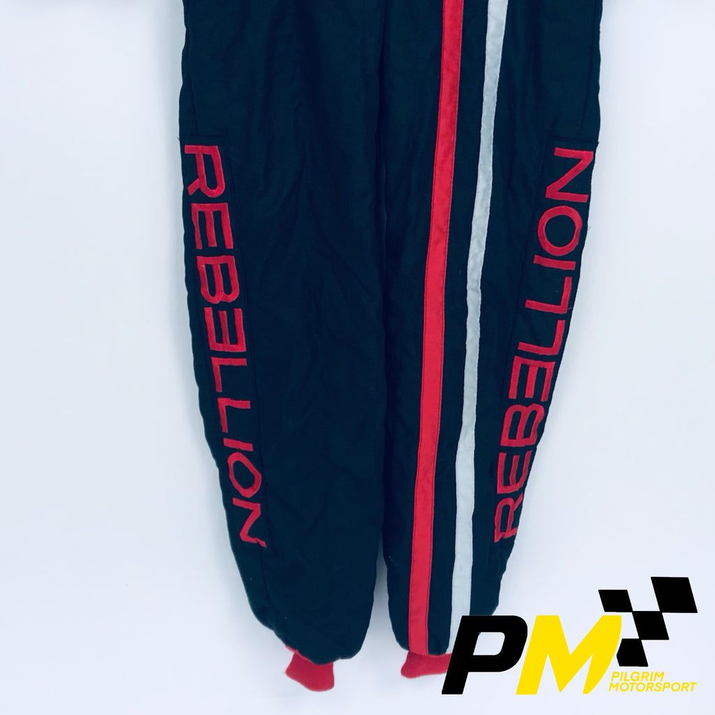 Rebellion Racing Arctic Velvet Le Mans Team 2016 Team Issue OMP 3-Layer FIA Standard 8856 Race Suit