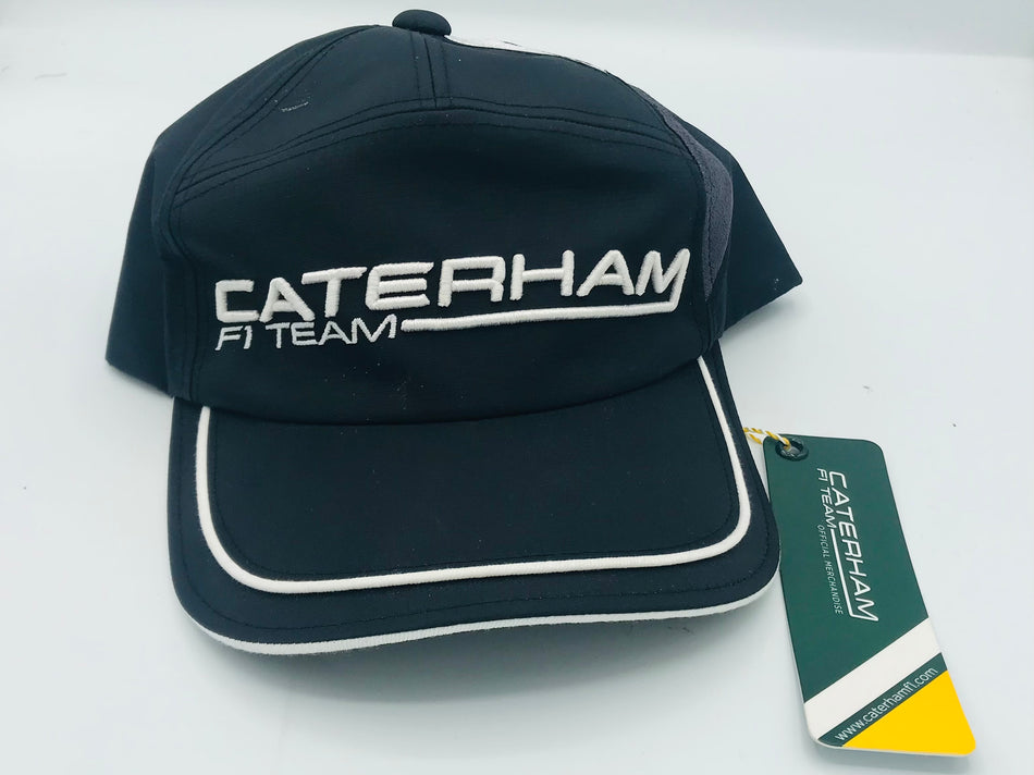 CaterhamF1 Team Official Merchandise Shower Proof Team Cap-Black - Pit-Lane Motorsport