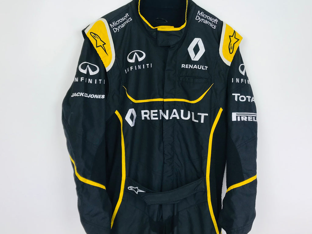 2016 Renault F1 Team Race Used Alpinestars Pit Crew Mechanics Race Suit