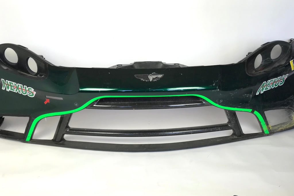 Aston Martin Vantage GTE race used front bumper Le Mans 2023 D' Station #777