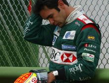Load image into Gallery viewer, #15 Antonio Pizzonia Jaguar Racing Formula One Team- Team Drivers Cap-Jungle Boy