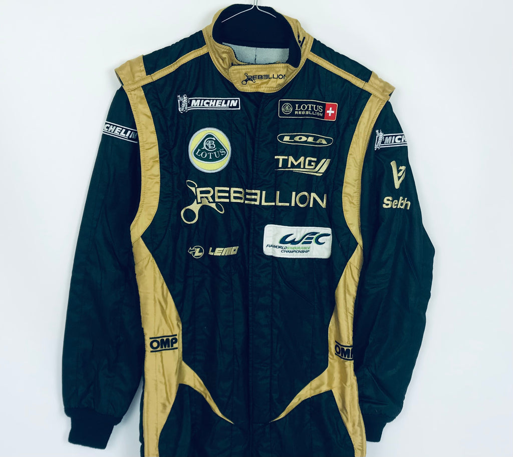 Lotus Rebellion Racing Le Mans Team 2013 Team Issue OMP 3-Layer FIA Standard 8856 Race Suit