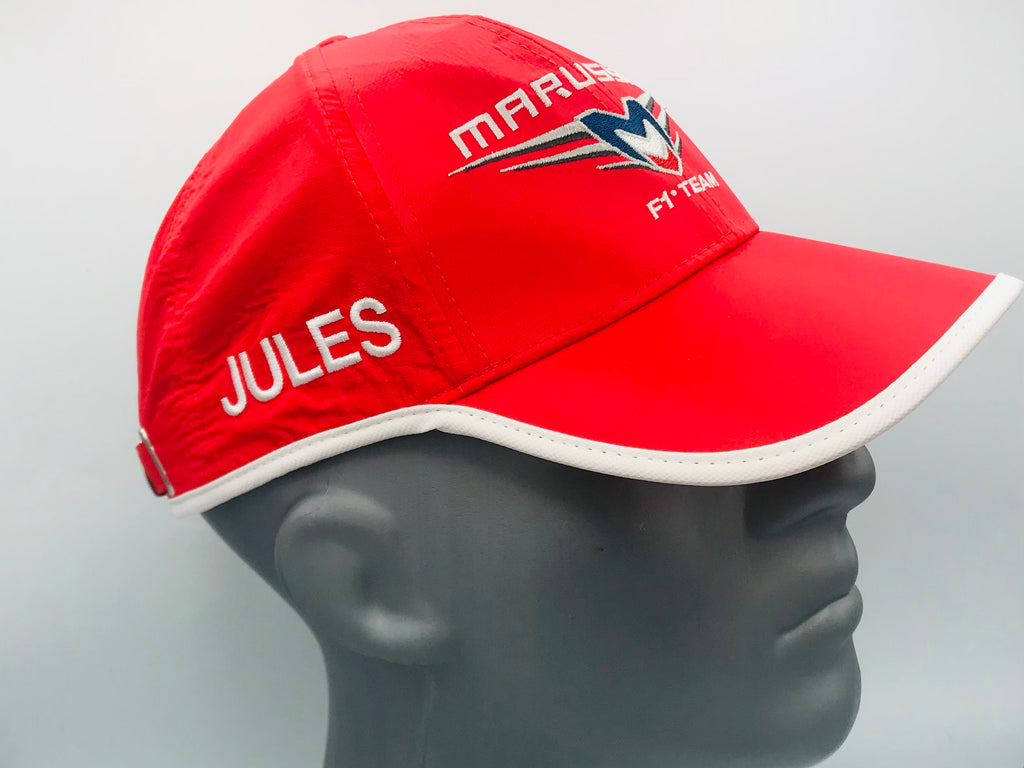 Jules Bianchi Marussia Formula One Team Driver Cap Brand New Official Merchandise