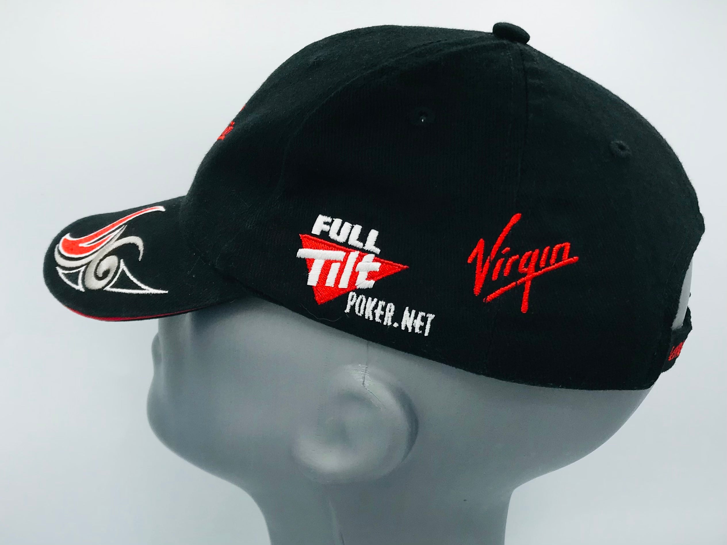 Virgin Racing Formula One Team- Team-Team Cap Full tilt Poker-Brand New Official Merchandise - Pit-Lane Motorsport