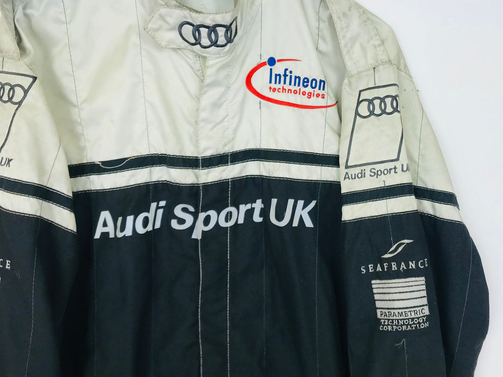 1999 Audi Sport UK Le Mans Team 24 Hour Race Used Mechanics Pit Crew  Stand 21 Suit.