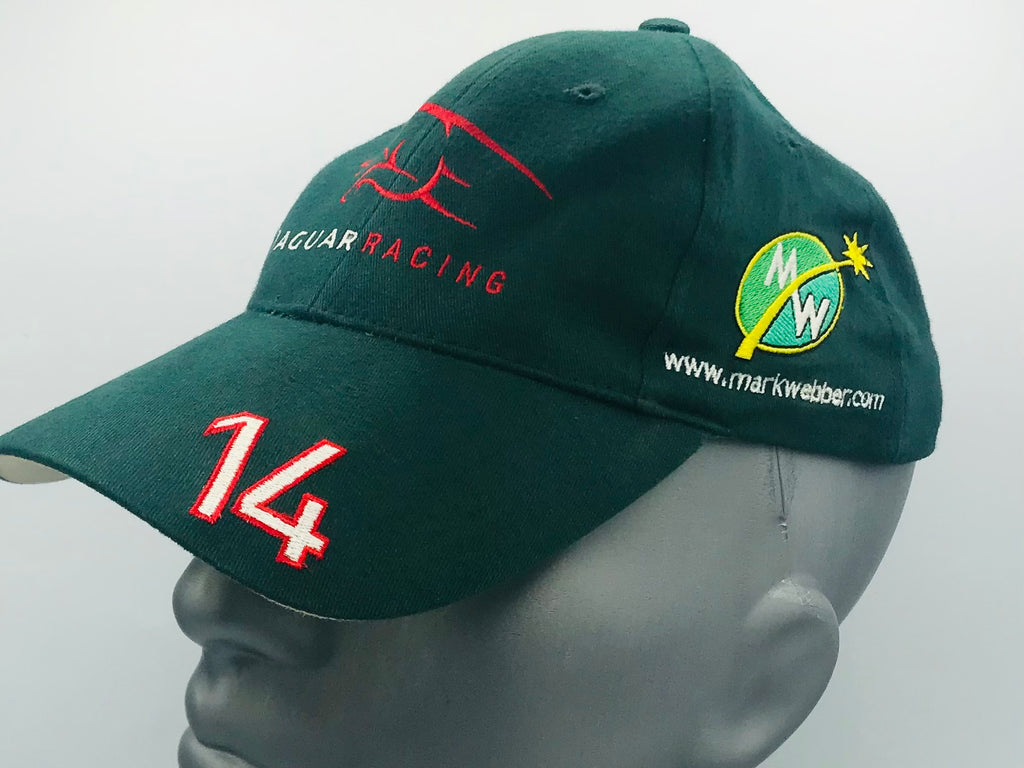 #14 Mark Webber Jaguar Racing Formula One Team- Team Drivers Cap brand New