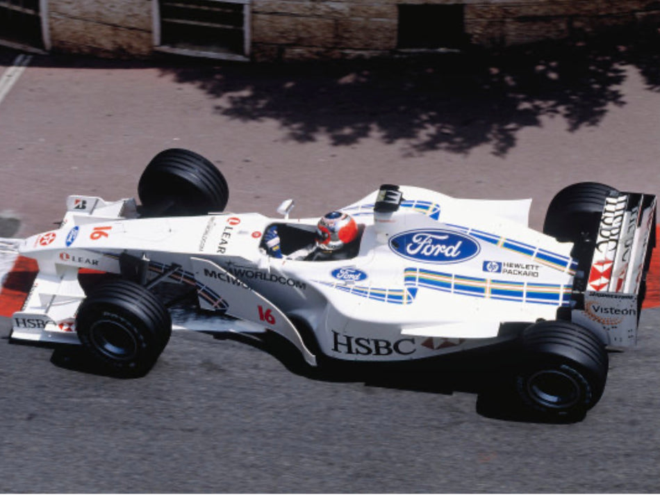 Stewart Ford Grand Prix Formula One Team Official Merchandise Team Key Ring